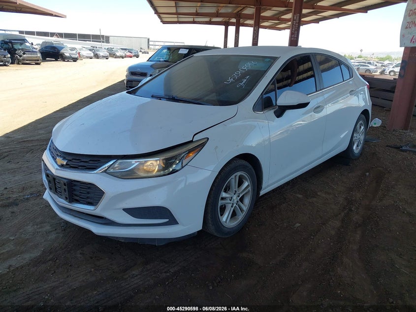2018 Chevrolet Cruze Lt Auto 3G1BE6SM4JS652815 photo 1