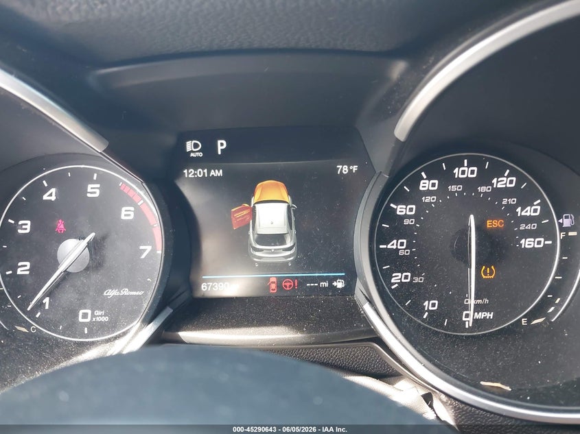 2019 Alfa Romeo Stelvio Rwd VIN: ZASPAJAN4K7C36227 Lot: 45290643