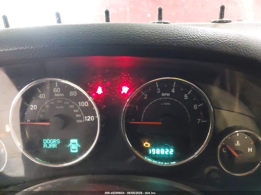 JEEP WRANGLER UNLIMITED 2012 VIN 1C4BJWEG3CL239950