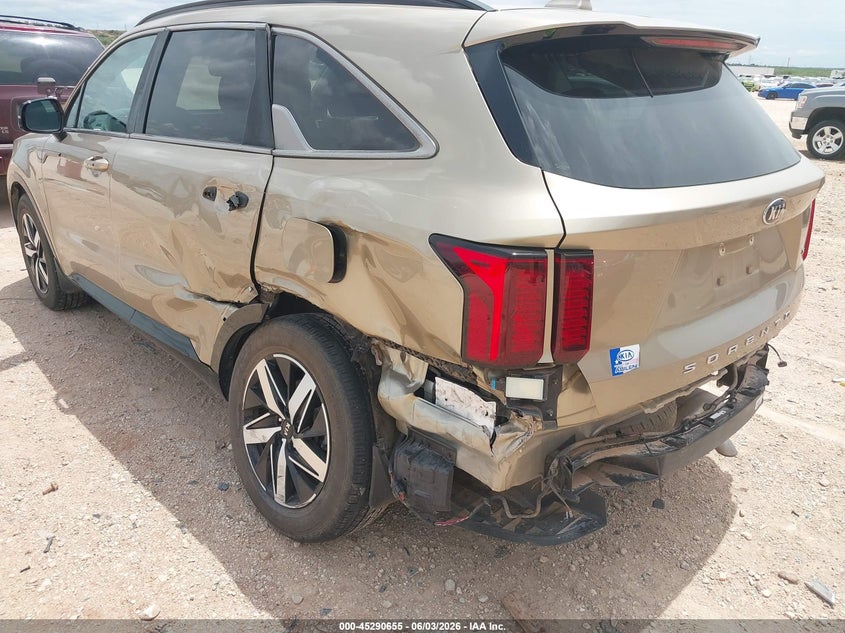 2021 Kia Sorento S VIN: 5XYRL4LC0MG056578 Lot: 45290655