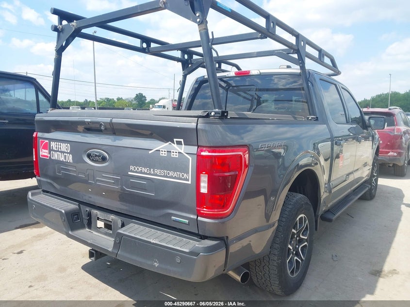 Vin: 1ftew1ep2pkg23411, lot: 45788503, ford f-150 xlt 20234