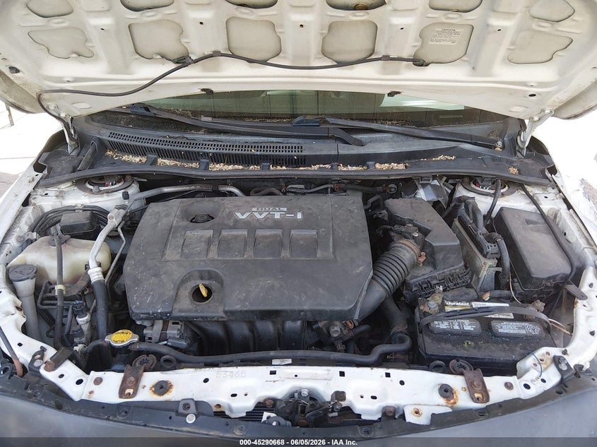 2010 TOYOTA COROLLA SEDAN 1.8L I-4 DOHC, VVT, 132HP