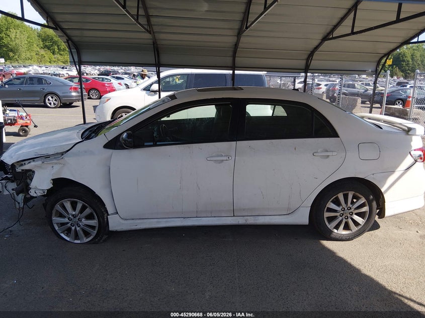 2010 TOYOTA COROLLA SEDAN 1.8L I-4 DOHC, VVT, 132HP