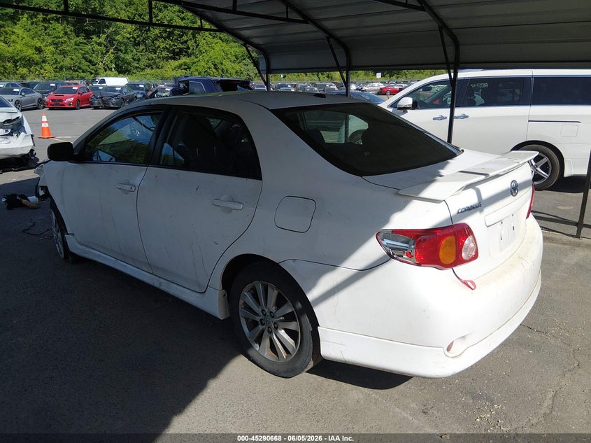 2010 TOYOTA COROLLA SEDAN 1.8L I-4 DOHC, VVT, 132HP