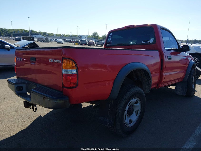2001 Toyota Tacoma VIN: 5TEPM62N31Z750153 Lot: 45290685