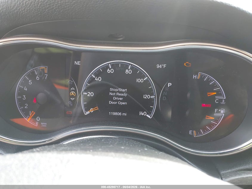 2016 JEEP GRAND CHEROKEE auction photo 7