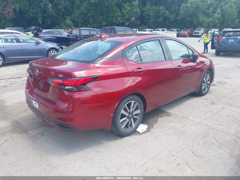 Vin: 3n1cn8ev6ll831739, lot: 45788557, nissan versa sv xtronic cvt 20204