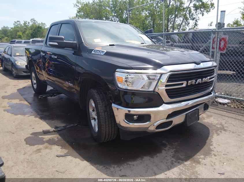 Vin: 1c6srfbt2kn892192, lot: 45788562, ram 1500 big horn/lone star  4x4 6'4 box 2019 img_1