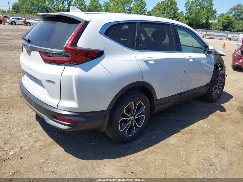 Vin: 5j6rw2h85ll032905, lot: 45788578, honda cr-v awd ex-l 20204
