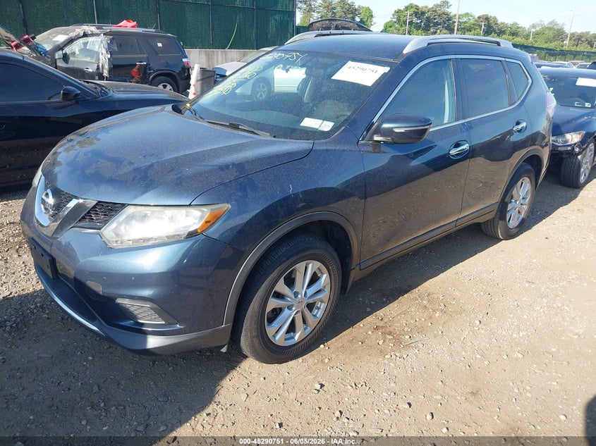 Vin: 5n1at2mk4fc853832, lot: 45788587, nissan rogue sv 20152
