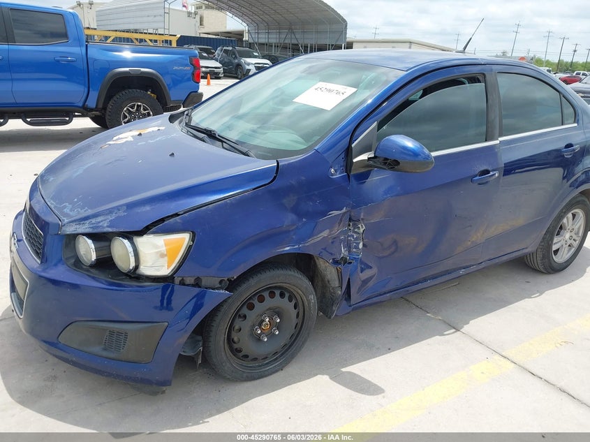 2013 Chevrolet Sonic Lt Auto VIN: 1G1JC5SH4D4228019 Lot: 45290765