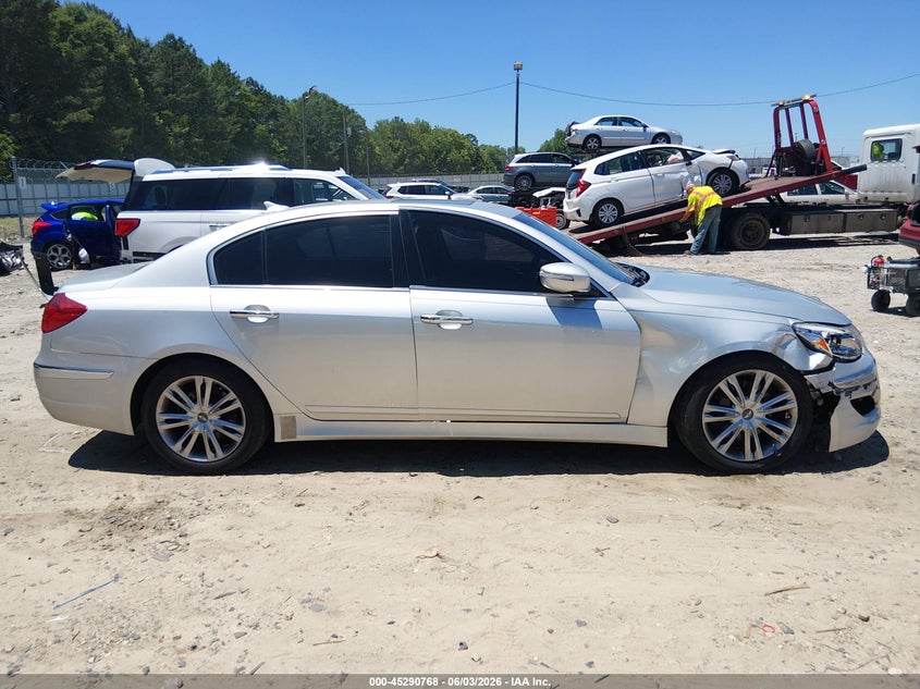 2012 Hyundai Genesis 3.8 VIN: KMHGC4DD8CU199303 Lot: 45290768