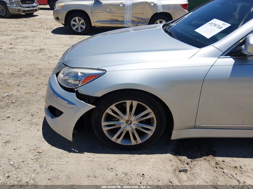 2012 Hyundai Genesis 3.8 VIN: KMHGC4DD8CU199303 Lot: 45290768