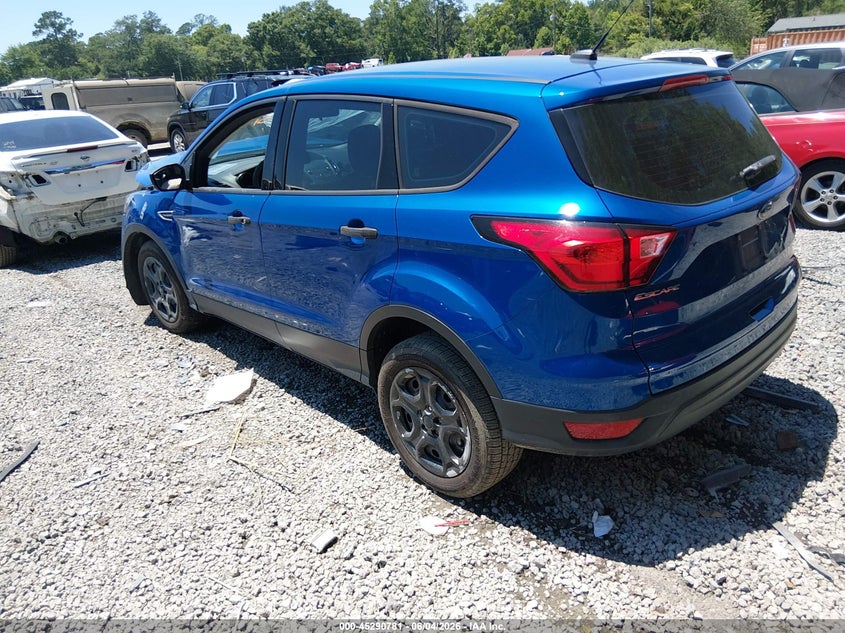 Vin: 1fmcu0f76kub48411, lot: 45788617, ford escape s 20193