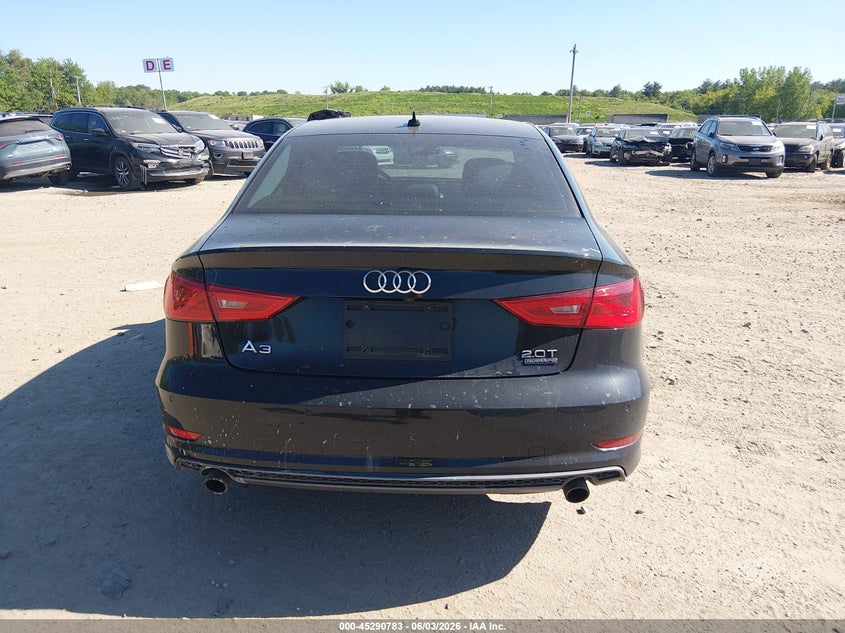 2016 Audi A3 2.0T Premium VIN: WAUJ8GFF1G1073896 Lot: 45290783
