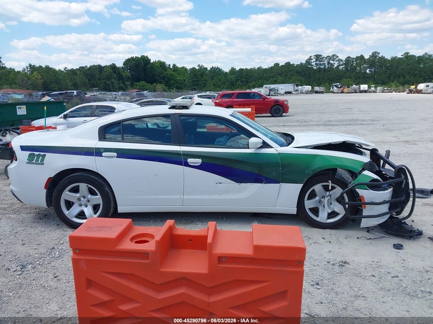 2018 Dodge Charger Police Rwd VIN: 2C3CDXAT8JH163211 Lot: 45290796
