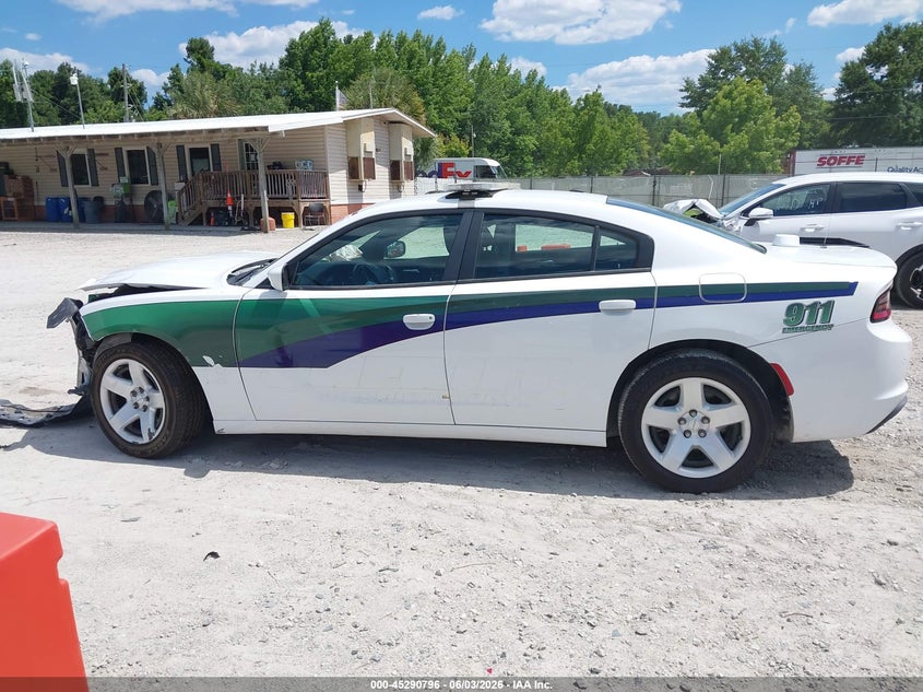 2018 Dodge Charger Police Rwd VIN: 2C3CDXAT8JH163211 Lot: 45290796