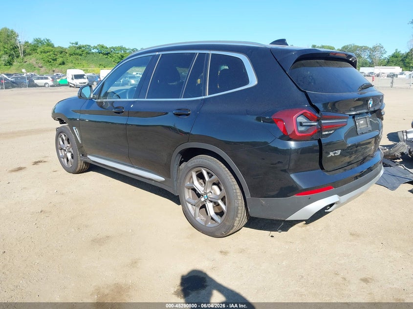 Vin: wbx57dp00nn181550, lot: 45788636, bmw x3 xdrive30i 20223