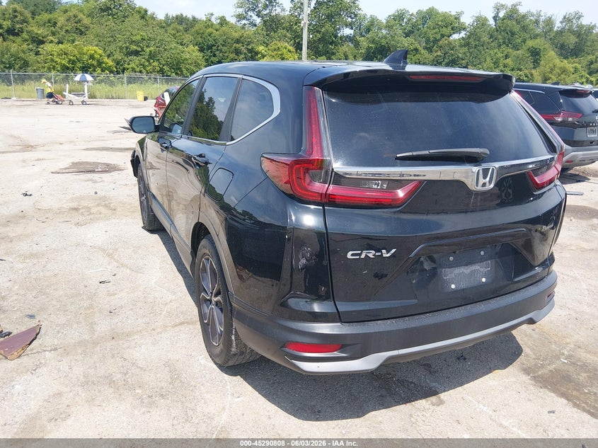 Vin: 2hkrw1h59lh418110, lot: 45788644, honda cr-v 2wd ex 20203