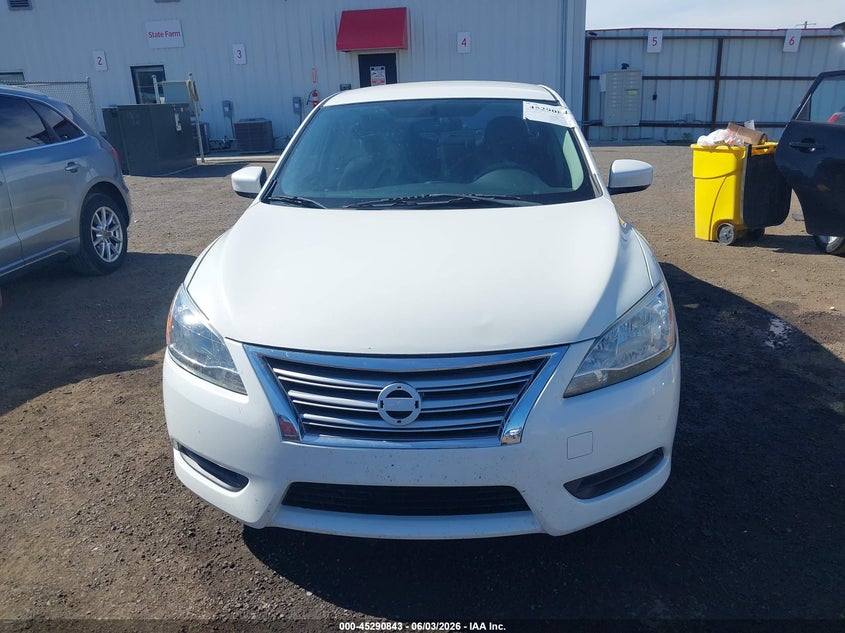 2013 Nissan Sentra S VIN: 3N1AB7AP7DL791402 Lot: 45290843