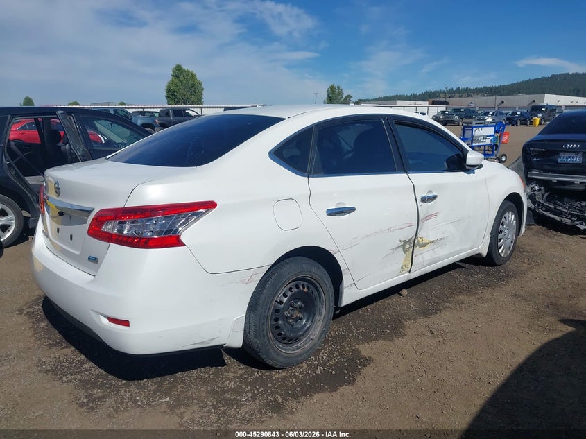 Vin: 3n1ab7ap7dl791402, lot: 45788679, nissan sentra s 20134
