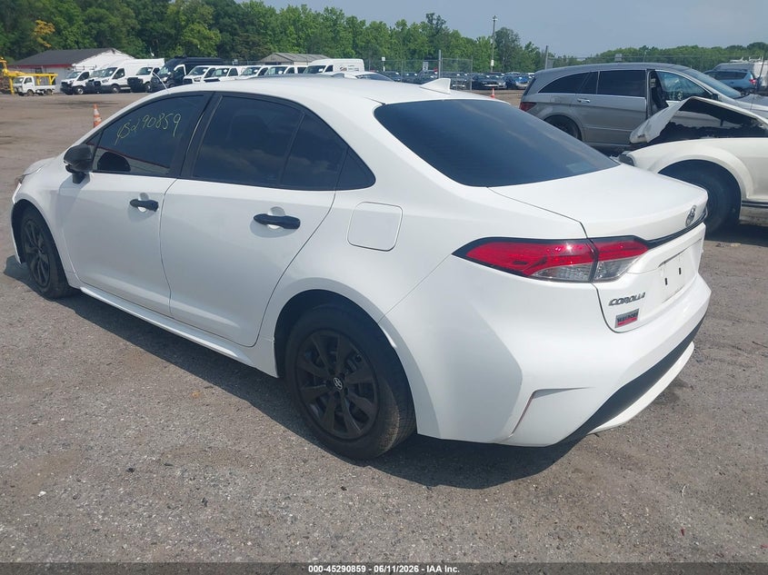 2022 TOYOTA COROLLA 1.8L I-4 DOHC, VVT, (VIN: 5YFEPMAE4NP290291