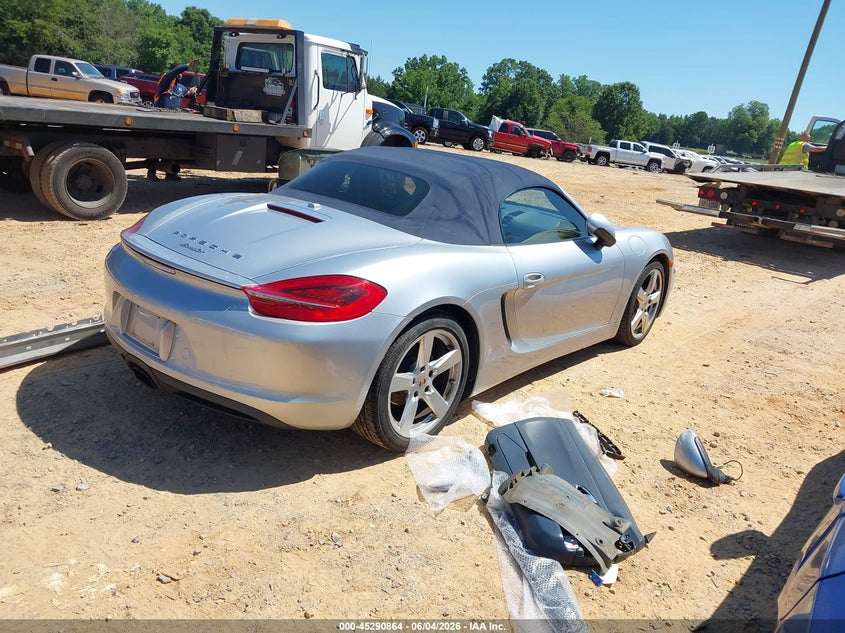 Vin: wp0ca2a81es121948, lot: 45788700, porsche boxster 20144