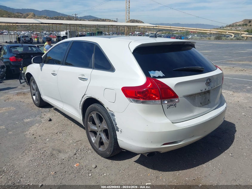 Vin: 4t3zk3bb6au028223, lot: 45788729, toyota venza base v6 20103
