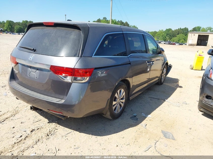 Vin: 5fnrl5h64gb016685, lot: 45788757, honda odyssey ex-l 20164