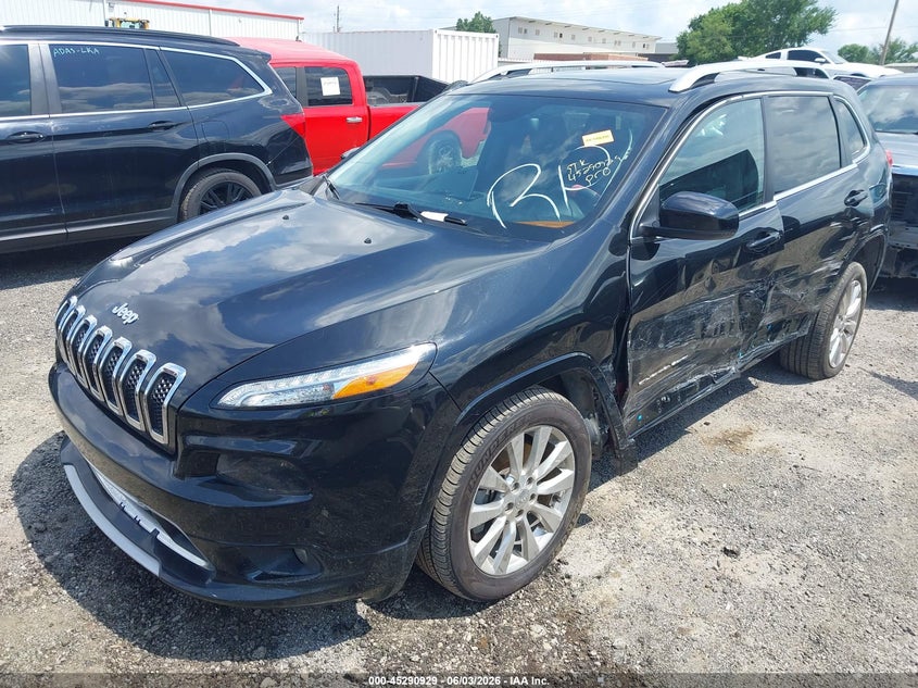 Vin: 1c4pjljs3hw573108, lot: 45788765, jeep cherokee overland fwd 20172