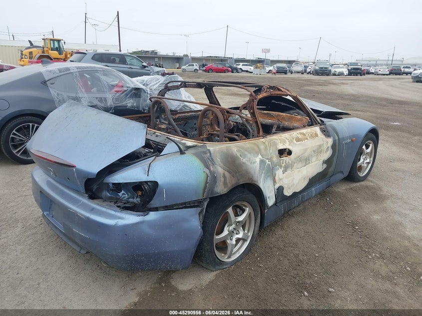 HONDA S2000 2002 VIN JHMAP11432T000405