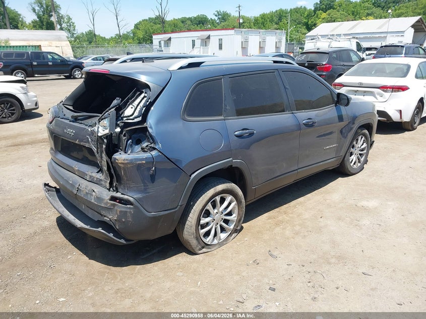 Vin: 1c4pjlcb0ld569728, lot: 45788794, jeep cherokee latitude fwd 20204