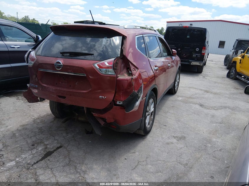 Vin: knmat2mt6fp563310, lot: 45788844, nissan rogue sv 20154