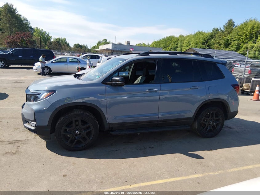 2024 Honda Passport Awd Black VIN: 5FNYF8H88RB009764 Lot: 45291019