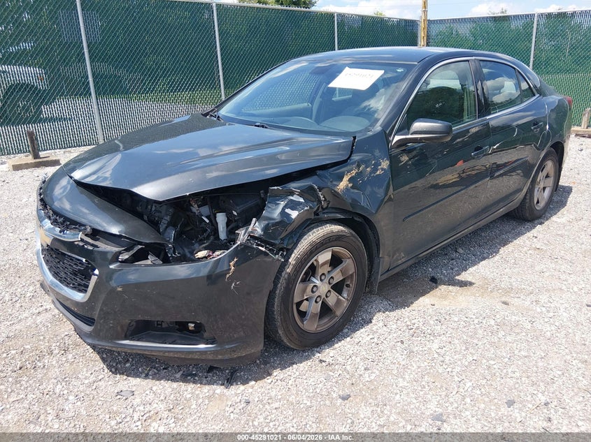 Vin: 1g11b5sl0ff330965, lot: 45788857, chevrolet malibu ls 20152