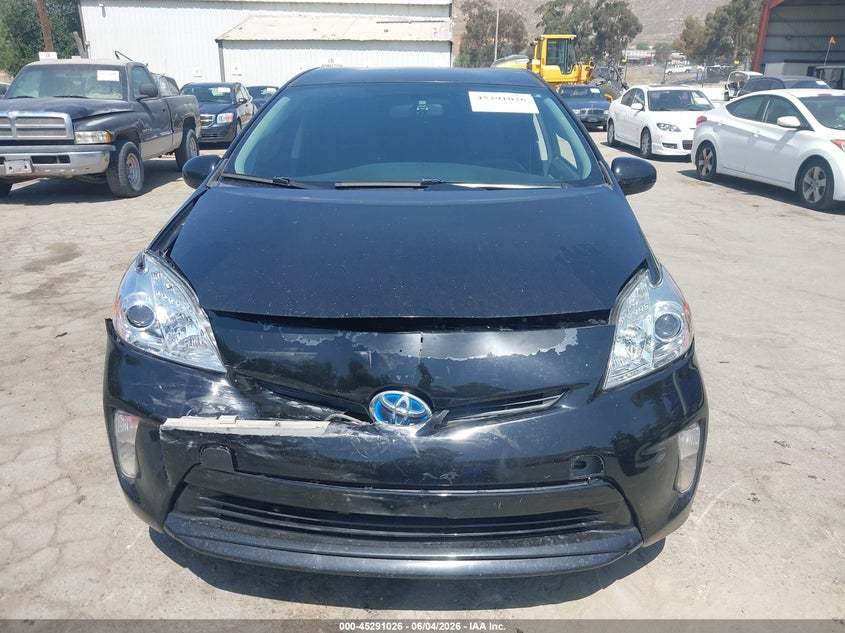 2012 Toyota Prius Two VIN: JTDKN3DU8C5487898 Lot: 45291026
