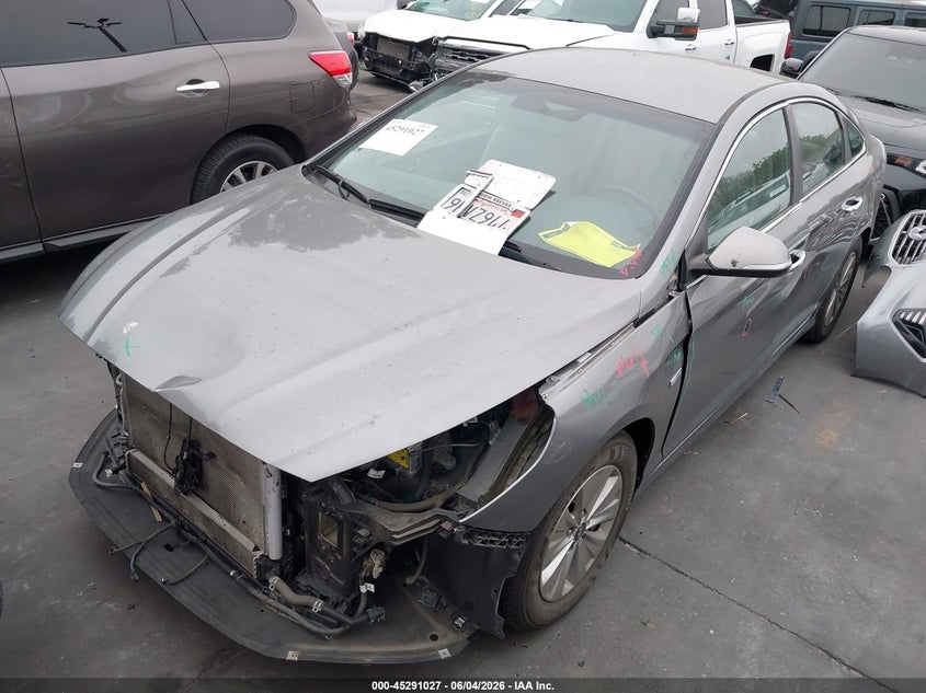 Vin: kmhe24l34ja083369, lot: 45788863, hyundai sonata hybrid se 20182