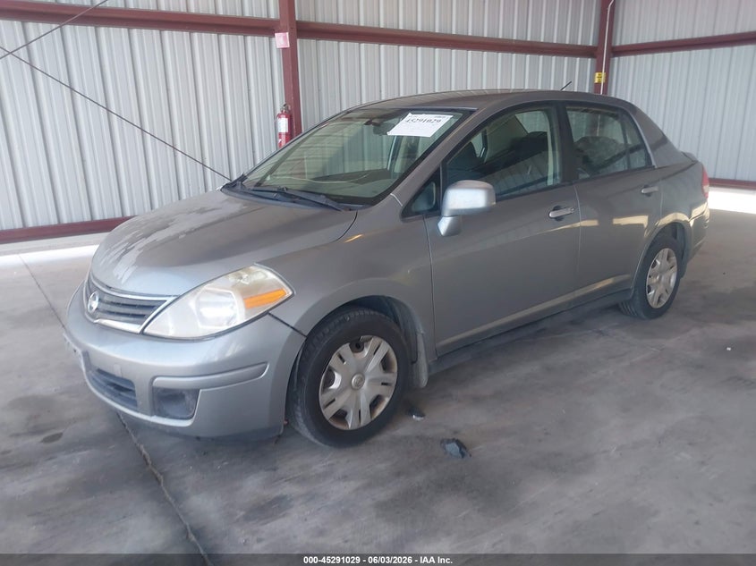Vin: 3n1bc1apxal424388, lot: 45788865, nissan versa 1.8s 20102