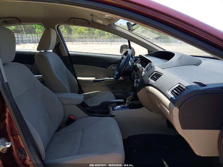 2013 Honda Civic Lx VIN: 2HGFB2F56DH591487 Lot: 45291031