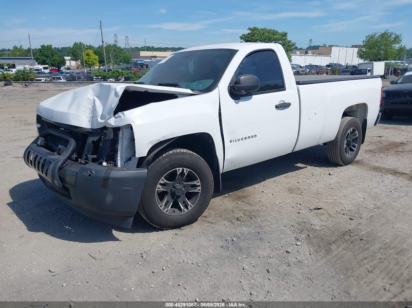 Vin: 1gcncpex8bz366296, lot: 45788903, chevrolet silverado 1500 work truck 20112