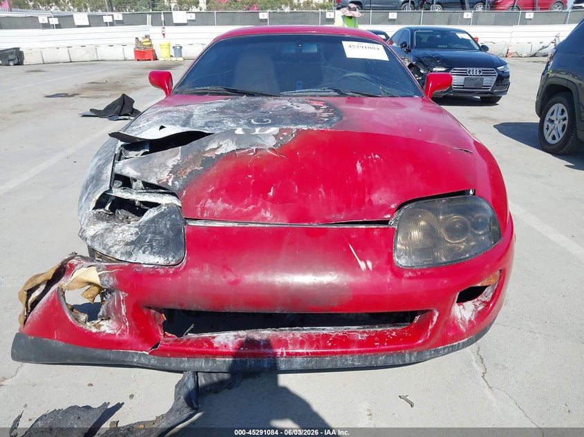 1993 Toyota Supra Sport Roof VIN: JT2JA81J2P0005016 Lot: 45291084