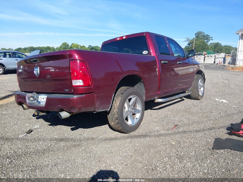 Vin: 1c6rr6ft8hs847227, lot: 45788924, ram 1500 express 20174