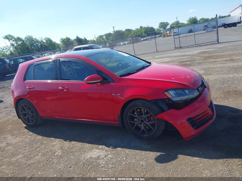2017 Volkswagen Golf Gti Autobahn 4-Door/S 4-Door/Se 4-Door/Sport 4-Door VIN: 3VW547AU2HM036704 Lot: 45291105