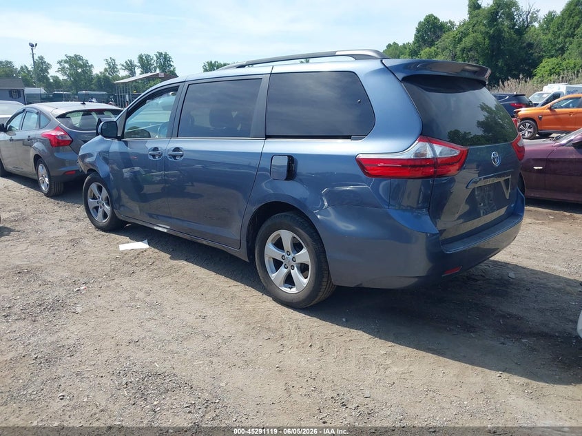 2015 Toyota Sienna Le 8 Passenger VIN: 5TDKK3DCXFS570098 Lot: 45291119