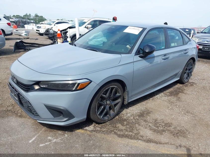 Vin: 2hgfe2f56ph512248, lot: 45788957, honda civic sport 20232