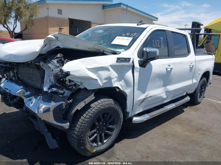 Vin: 3gcuyded6mg478695, lot: 45788962, chevrolet silverado 1500 4wd  short bed lt 20212