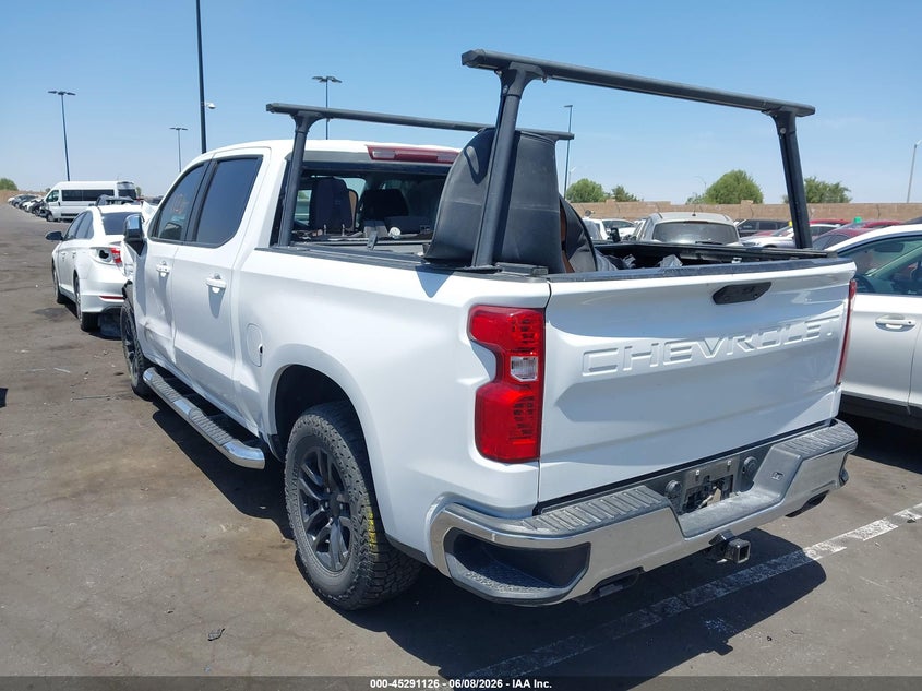 Vin: 3gcuyded6mg478695, lot: 45788962, chevrolet silverado 1500 4wd  short bed lt 20213