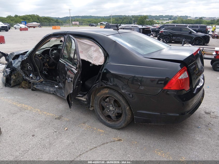 Vin: 3fahp0ha6ar291283, lot: 45788966, ford fusion se 20103