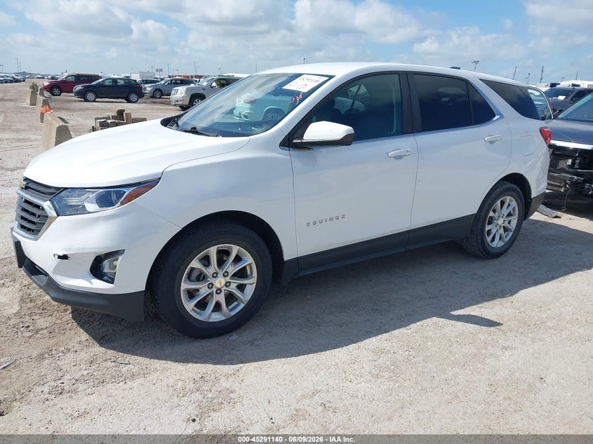 Vin: 2gnaxkev3m6105331, lot: 45788976, chevrolet equinox fwd lt 20212