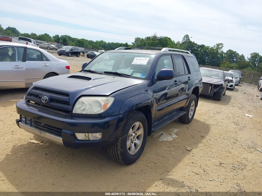 2004 Toyota 4runner Sr5 Sport V6 JTEBU14R048022708 photo 1